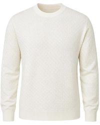Paolo Pecora - Textured-Knit Virgin Wool Sweater - Lyst