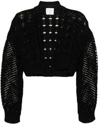 Forte Forte - Cropped-Cardigan - Lyst