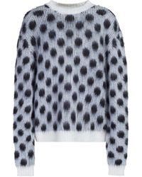 Marni - Polka-Dot Intarsia Jumper - Lyst