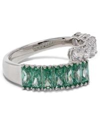 Swarovski - Anillo Matrix con esmeralda y circonita - Lyst