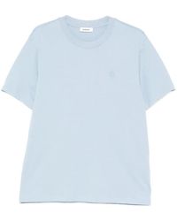 Sandro - Logo-Patch T-Shirt - Lyst