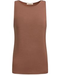 12 STOREEZ - Sleeveless Tank Top - Lyst