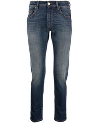PT Torino - Washed Slim-Cut Jeans - Lyst