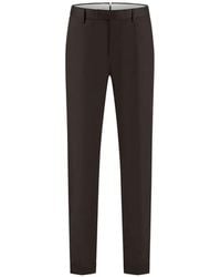 PT Torino - Pressed-Crease Turned-Up-Hem Trousers - Lyst