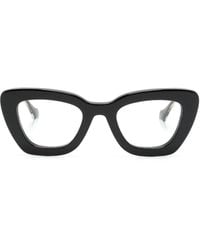 Gucci - インターロッキングg キャットアイ 眼鏡フレーム - Lyst