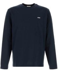 Autry - Long-Sleeve Embroidered Logo T-Shirt - Lyst