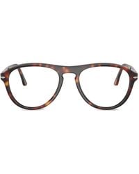 Persol - Pilot-Frame Glasses - Lyst
