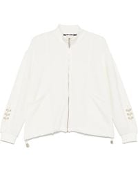 Liu Jo - Sweatshirt mit Kristallen - Lyst
