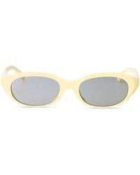 Burberry - Oval-Frame Sunglasses - Lyst