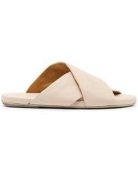 Marsèll - Sandales Spanciata Blanc Cassé - Lyst