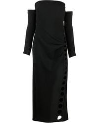 Cult Gaia - Off-Shoulder Midi Dress - Lyst