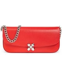 McQueen - Leren Schoudertas - Lyst