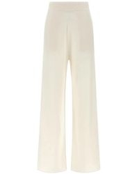 Max Mara - Kasjmier Geribbelde Broek - Lyst