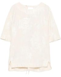 Department 5 - Isley Floral-Detail Open-Back Blouse - Lyst