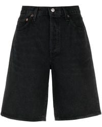 Agolde - Jeans-Shorts mit weitem Bein - Lyst
