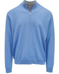 Peter Millar - Coolspun Lite Half-Zip Sweater - Lyst