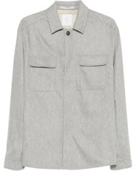 Eleventy - フラップポケット シャツジャケット - Lyst