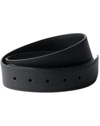 Prada - Saffiano Leather Belt Strap - Lyst