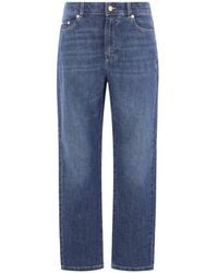 Max Mara - Macro Slim-Fit Jeans - Lyst
