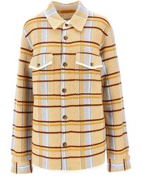 Guest In Residence - Camisa a cuadros con botones - Lyst