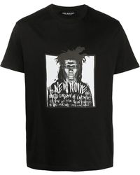 Neil Barrett - New Noise Crew Neck T-Shirt - Lyst