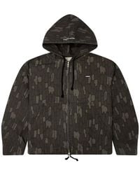 METALWOOD STUDIO - Camo-Print Zip-Up Hoodie - Lyst