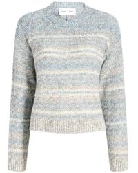 Proenza Schouler - Ivara Striped Crew-Neck Sweater - Lyst