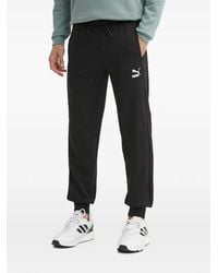 PUMA - T7 Logo-Embroidered Drawstring Track Pants - Lyst