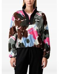 Columbia - Sequoia Grove Ii Floral-Print Fleece Sweatshirt - Lyst