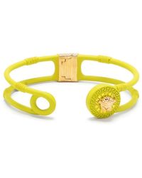 Versace - Bracelet torque à logo Medusa - Lyst