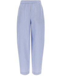 ROTATE BIRGER CHRISTENSEN - 'Poplin Tapered' Pants - Lyst