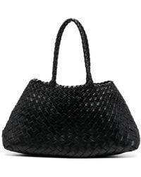 Dragon Diffusion - Santa Croce Interwoven Leather Tote Bag - Lyst