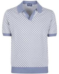 Drumohr - Polo-Collar T-Shirt - Lyst