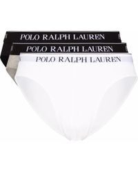 Polo Ralph Lauren - 3 Pack Low Rise Brief - Lyst