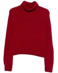 Be You - Ribbed-Knit Roll-Neck Sweater - Lyst