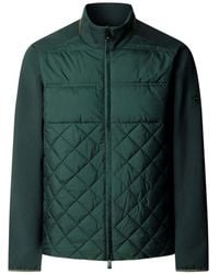 Hackett - Zip-Up Quilted Jacket - Lyst