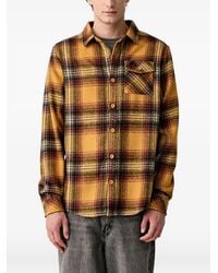 Hurley - B999 Check-Pattern Flannel Shirt - Lyst