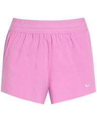 Nike - Swift Logo-Print Shorts - Lyst