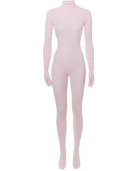 Lika - High-Neck Gloved Bodysuit - Lyst
