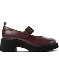 Camper - 54Mm Milah Buckle-Strap Platform Pumps - Lyst
