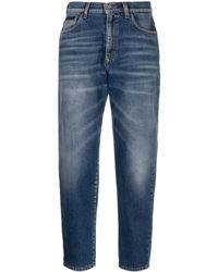 Philipp Plein - High-rise Straight-leg Jeans - Lyst
