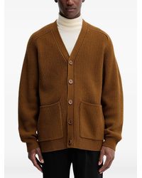Filippa K - Vest Met V-Hals En Knoop - Lyst