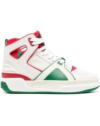 Just Don - Panelled Leather Sneakers - Lyst
