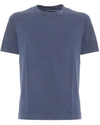 Fedeli - Short-Sleeve Cotton T-Shirt - Lyst