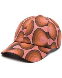 Dries Van Noten - Cappello da baseball con stampa geometrica - Lyst