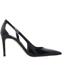 Stuart Weitzman - Cutout Pointed Pumps - Lyst