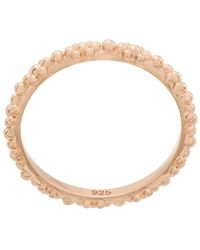 Astley Clarke 'Mille' Ring mit Perle - Mettallic