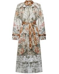 Pierre Louis Mascia - Cappotto A Fiori - Lyst
