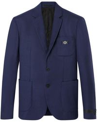 Versace - Blazer De Lana - Lyst