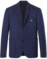 Versace - Wool Blazer - Lyst
